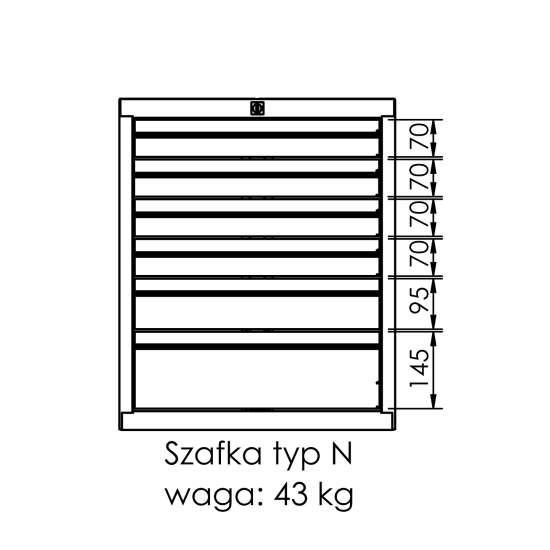 Stół warsztatowy CSW 17 ZNN